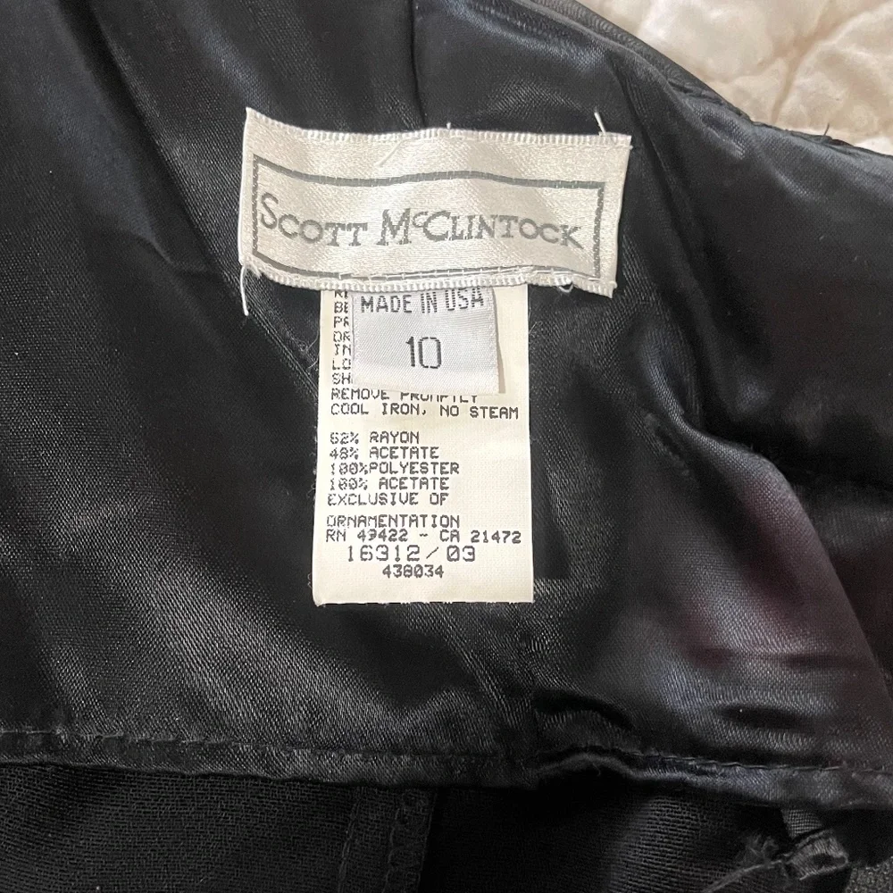 Vintage Scott McClintock Evening Gown. - Picture 9 of 10